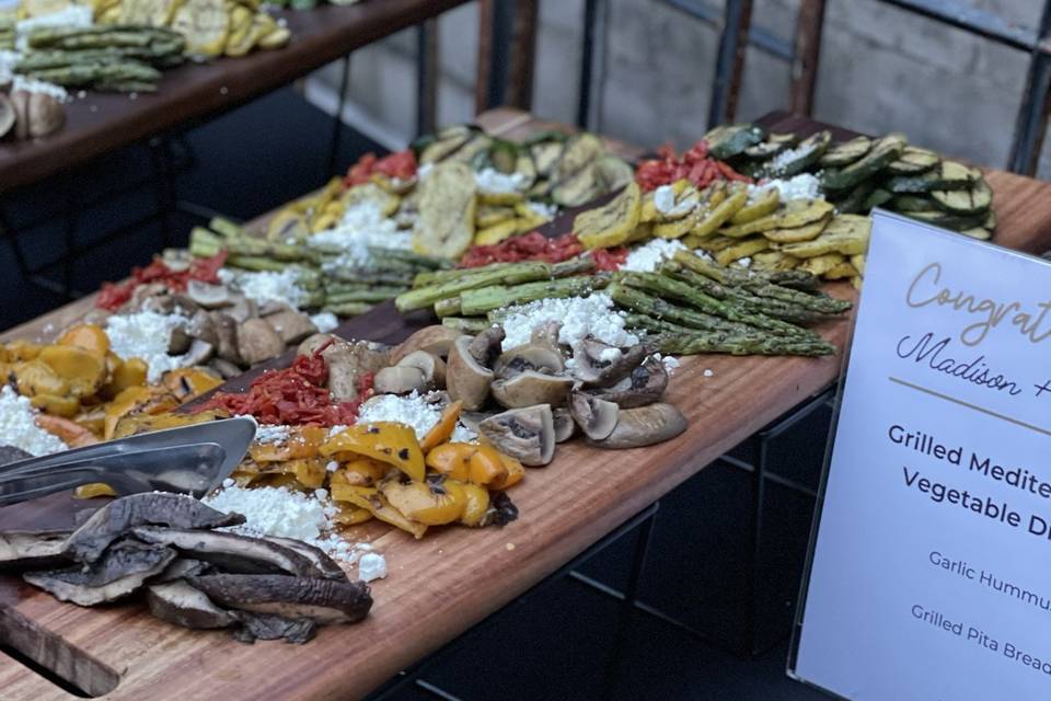 Mediterranean Veg Display