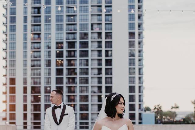 Bride and Groom luxury Wedding