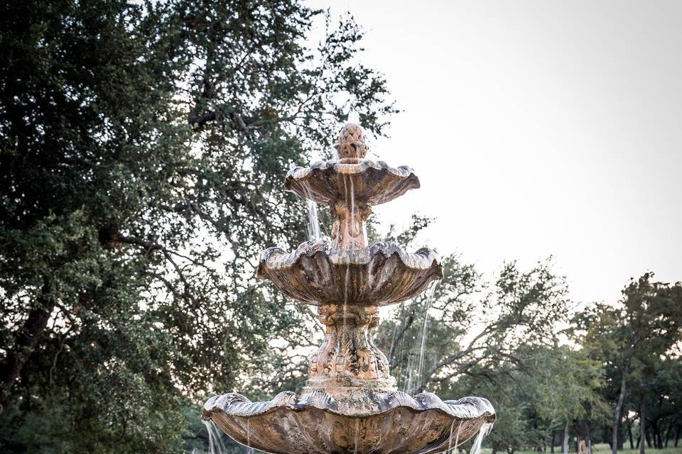 Patio fountain