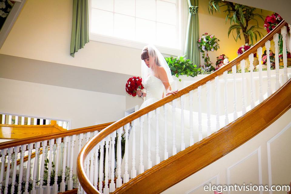 Grand Staircase Into Chapel