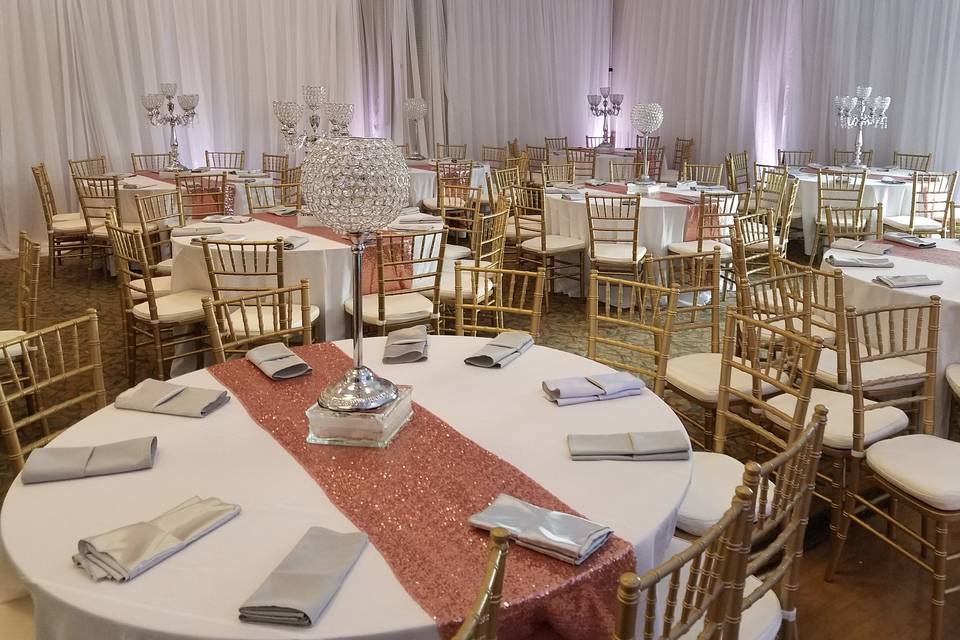Decorations and halls