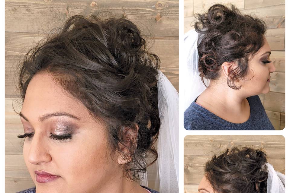 Bridal hair & Makeup!