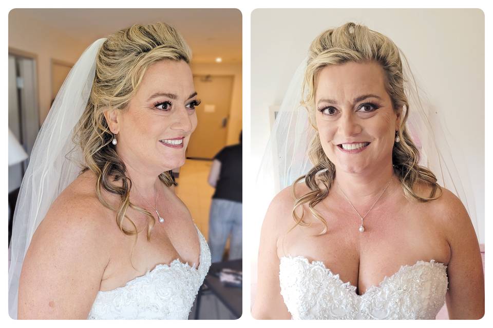 Bridal hair & Makeup!