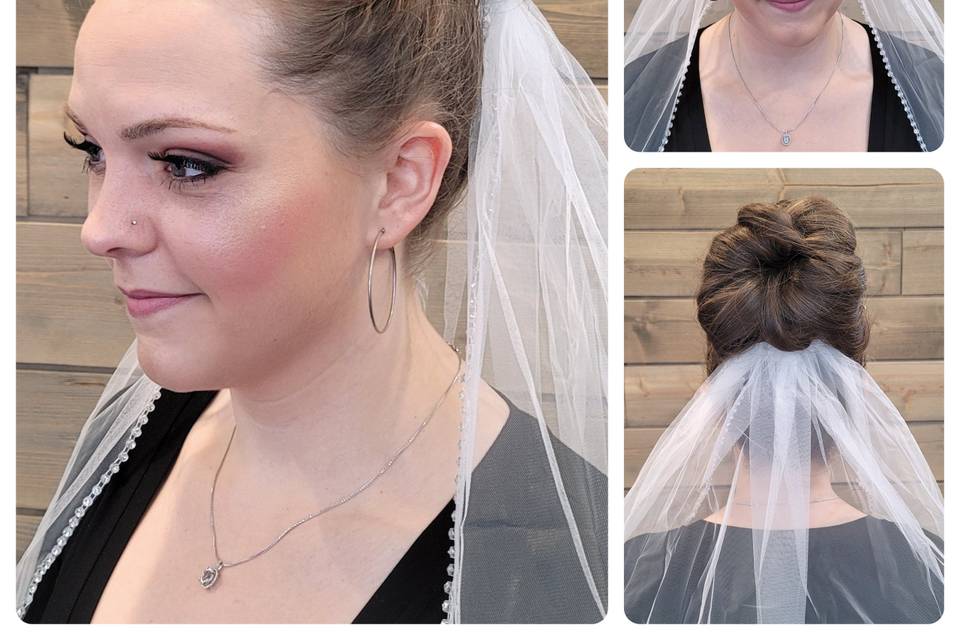 Bridal hair & Makeup!