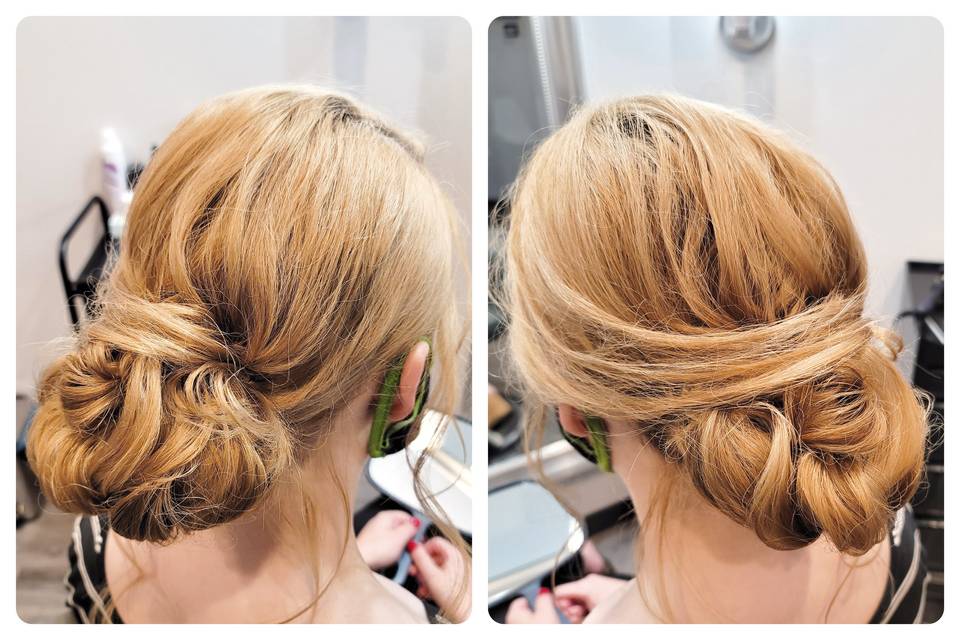 Bridal hairstyle!