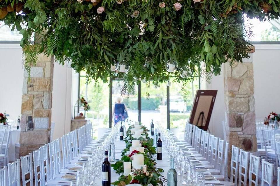 Grand flower decor