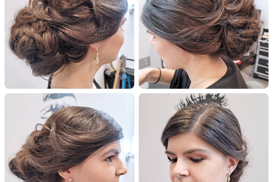 Bridal hair & Makeup!