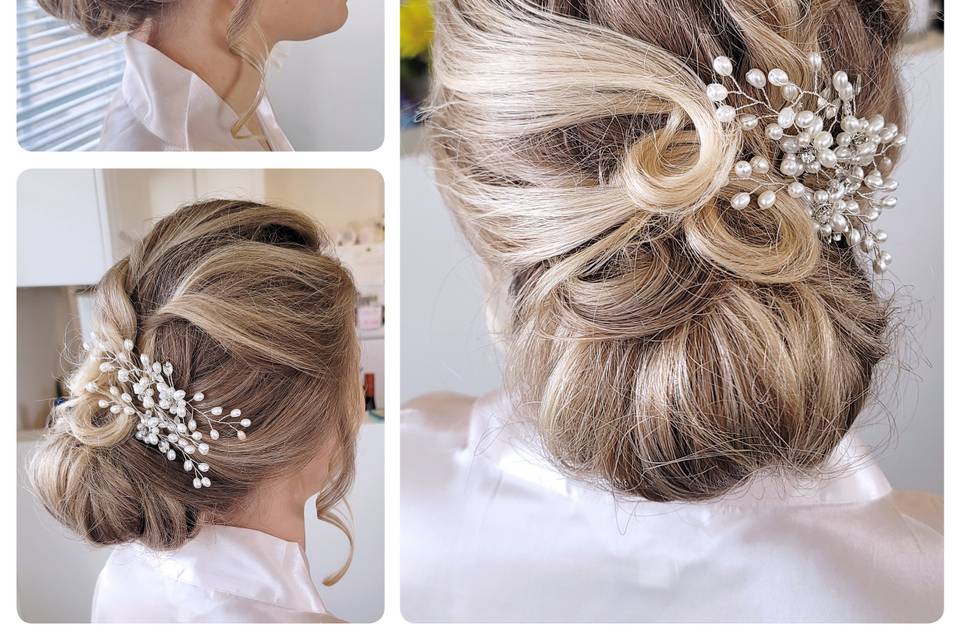 Bridal hair!