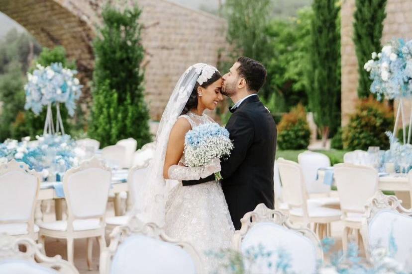 The Bride and groom