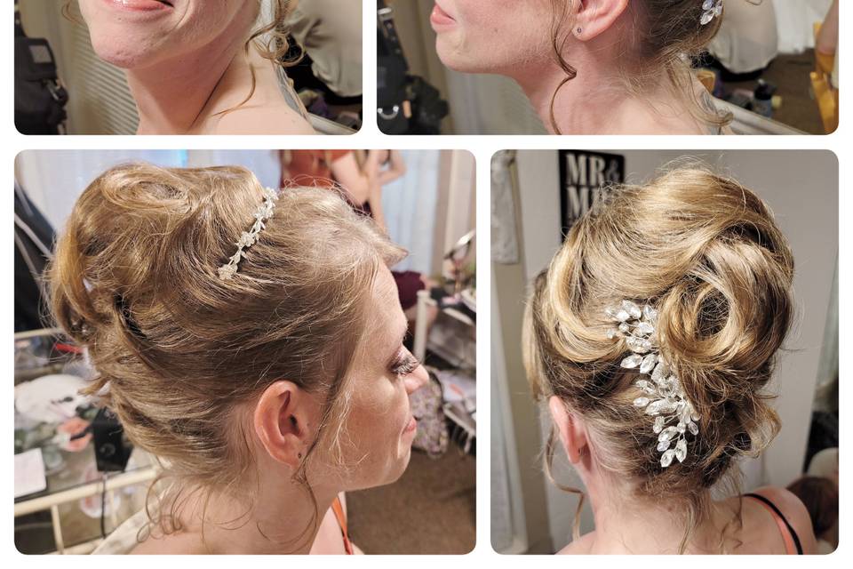 Bridal hair & Makeup!