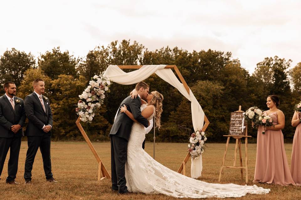 Outdoor wedding