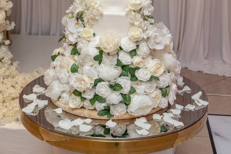 Titi & David's Wedding Cake