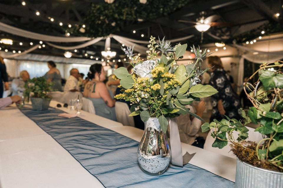 Bouquet centerpiece