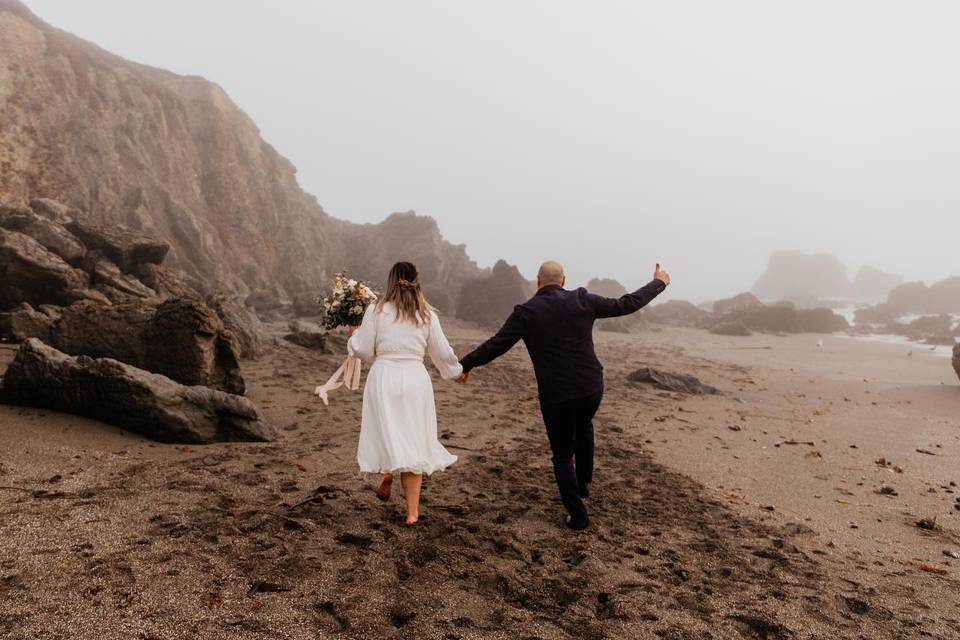 Sonoma coast elopement