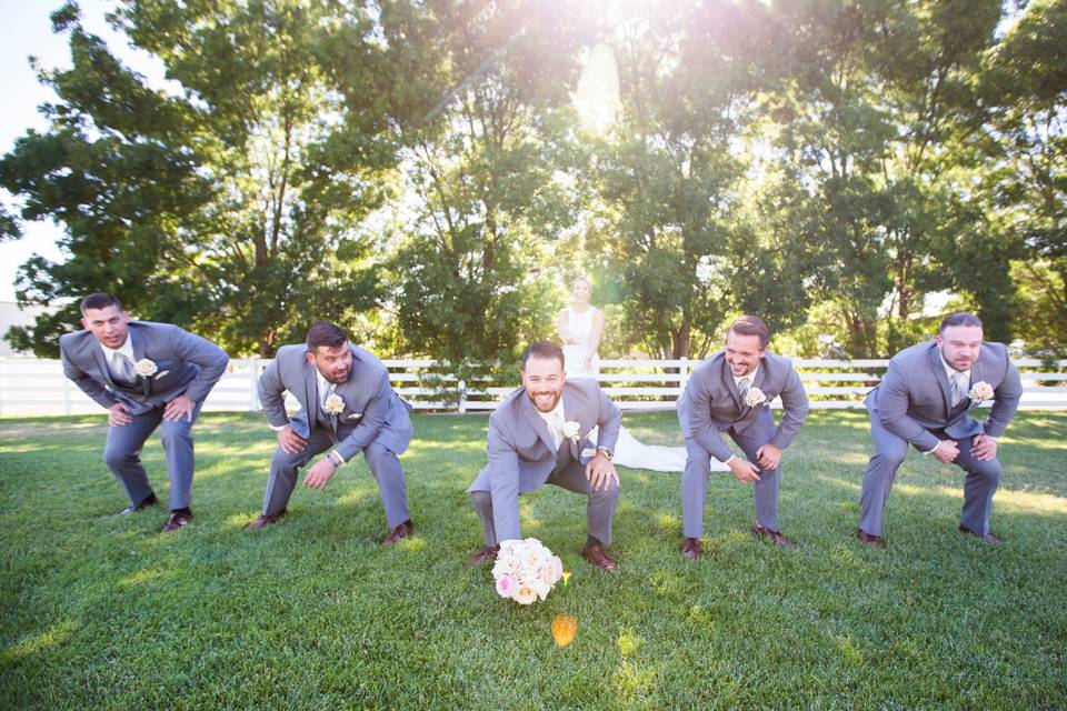 Football coach meets Wedding