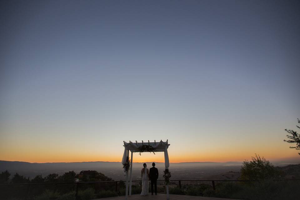 Sunset @ San Jose wedding
