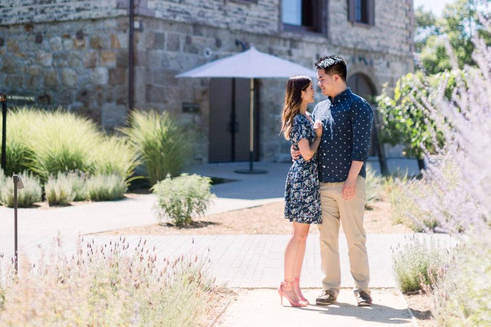 Napa engagement session