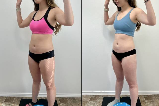 1 Month - Before & After