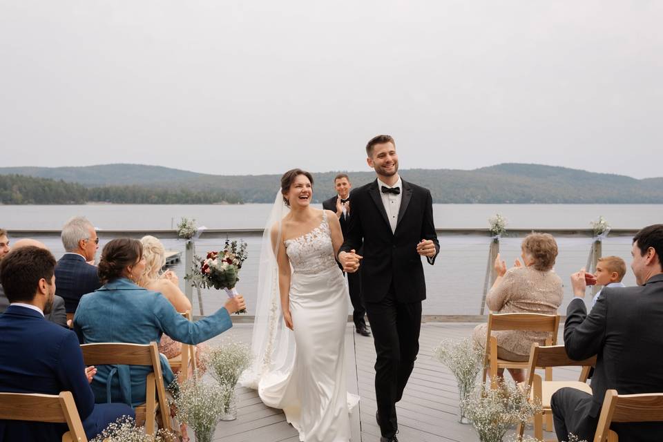 Ceremony on The Pier