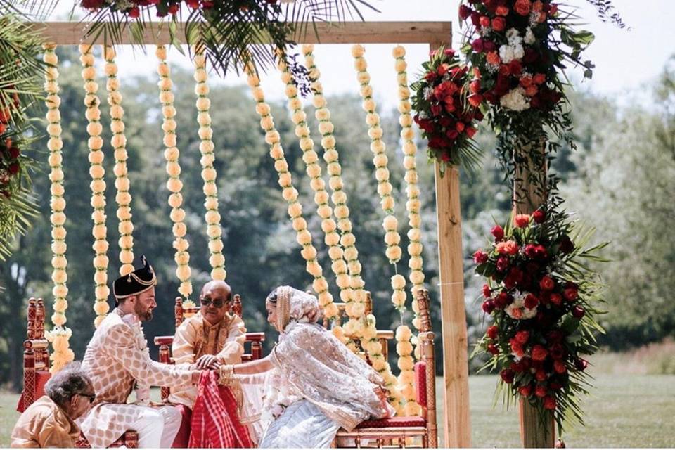 Ceremony at the Vineyard