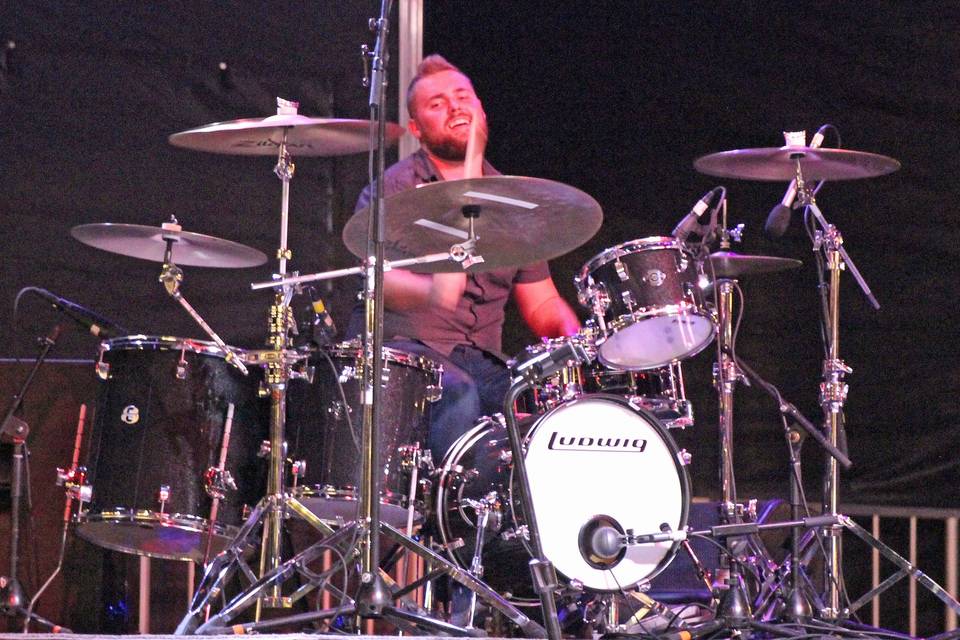 Stephan on Drums