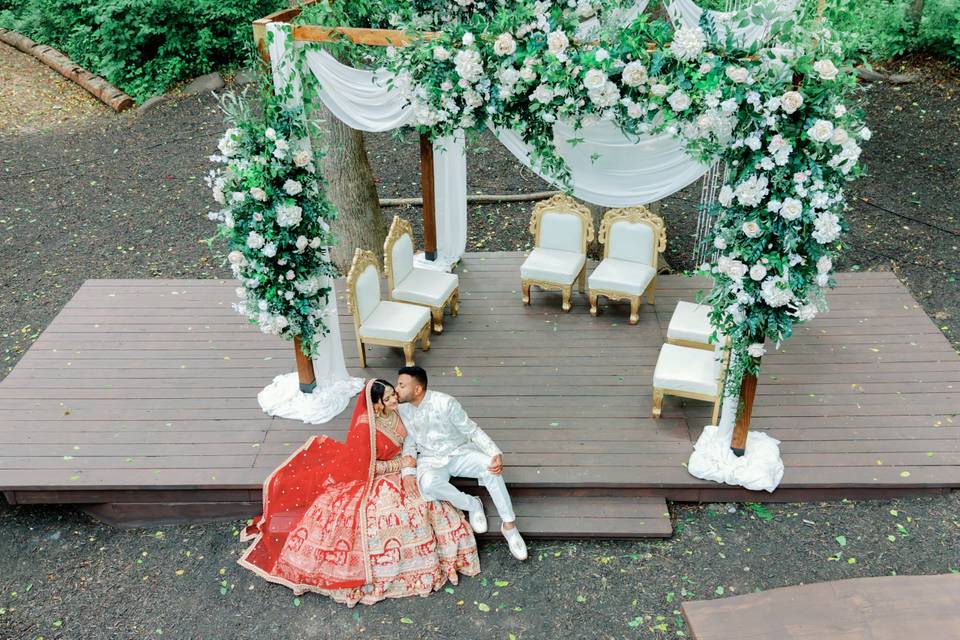 Mandap aerial