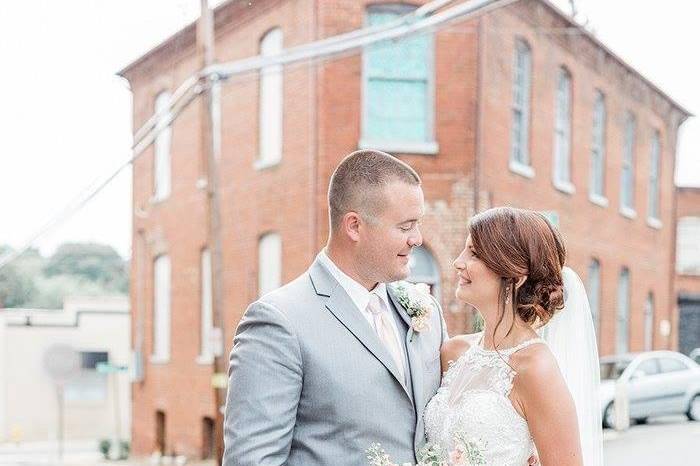 Bride and groom