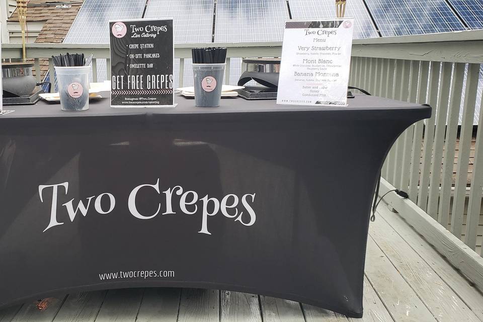 Two Crepes setup