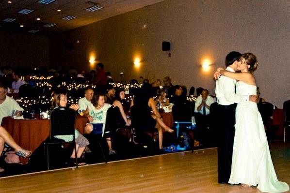 Couple dancing