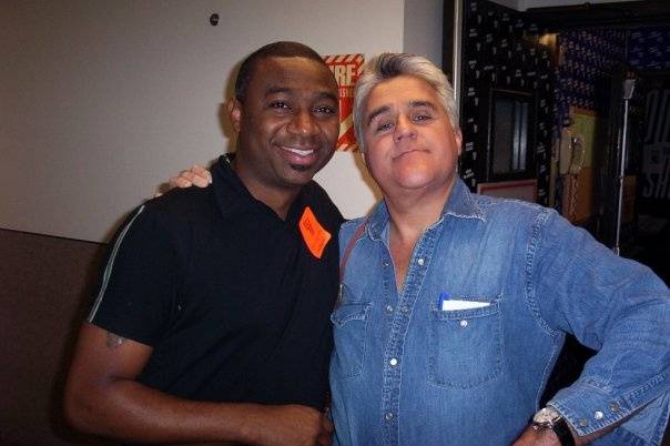 With Jay Leno