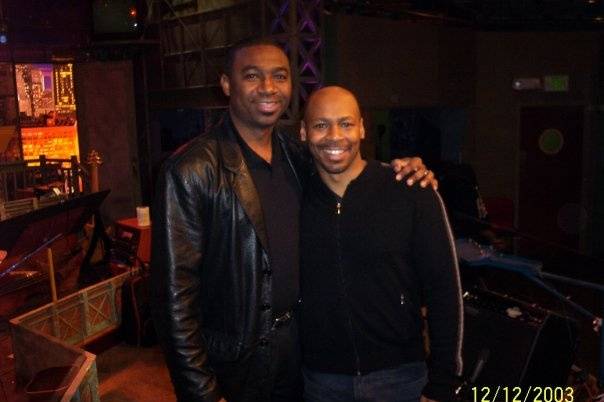 With Kevin Eubanks