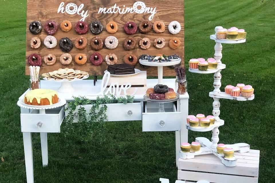 Dessert table