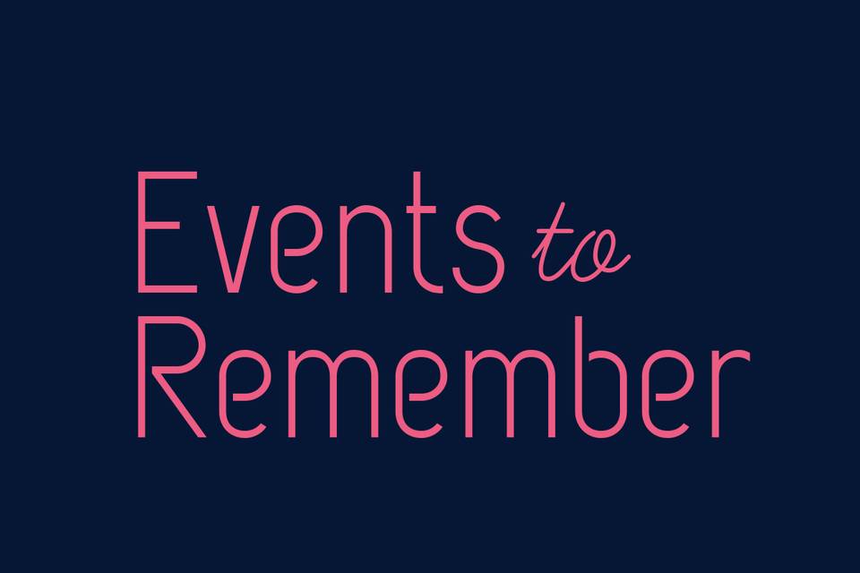 Events to Remember llc.