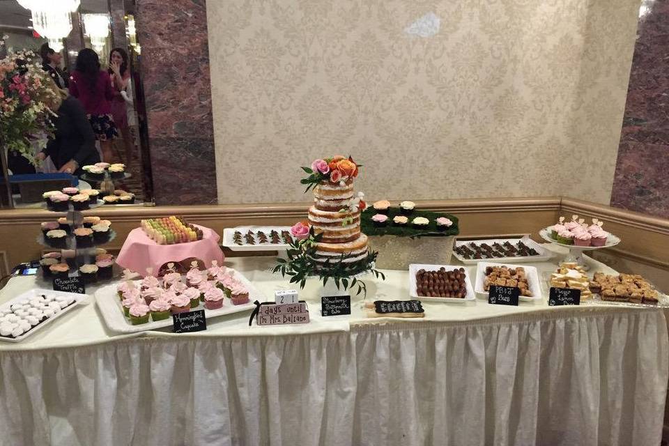 Dessert table