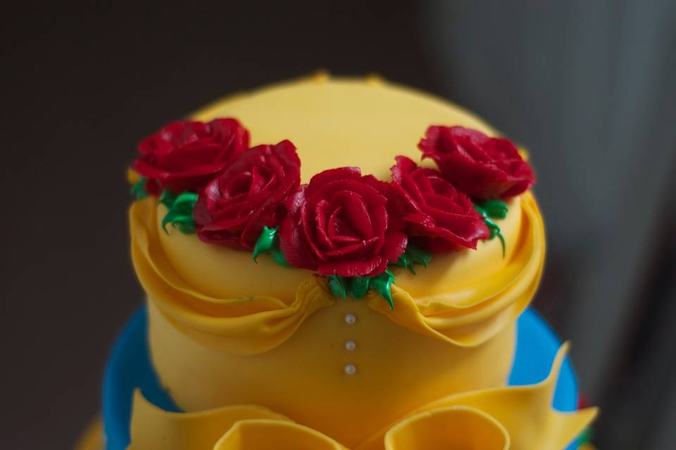 Beauty and Beast Cake