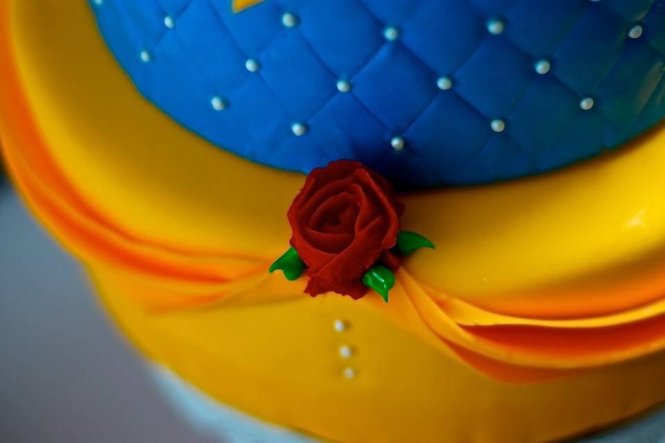 Beauty and Beast Cake