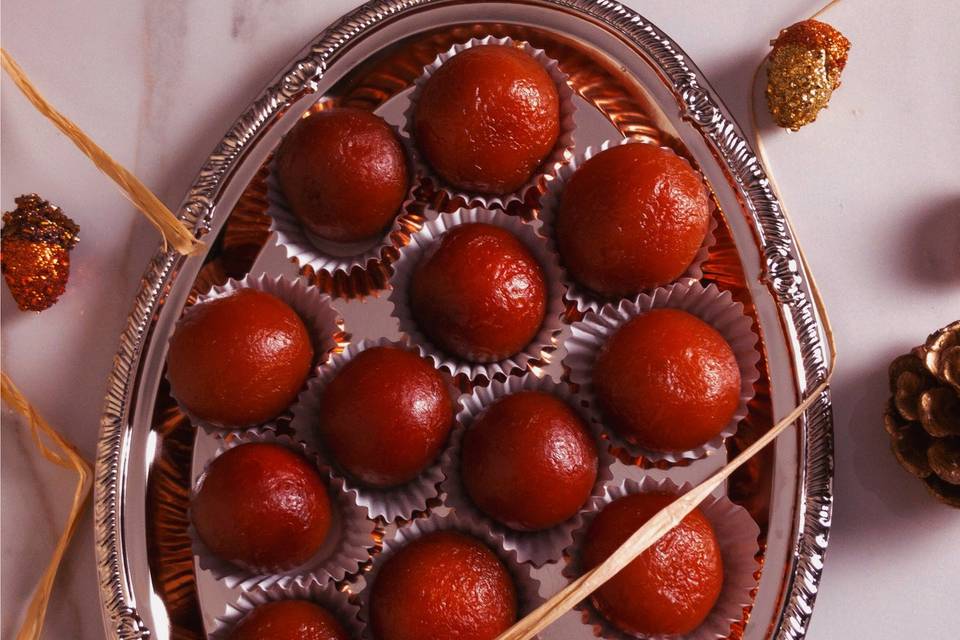 Gulab Jamun Platter