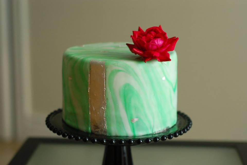 Marbled Fondant