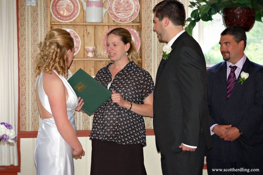 Meghan Ferguson Wedding Officiant