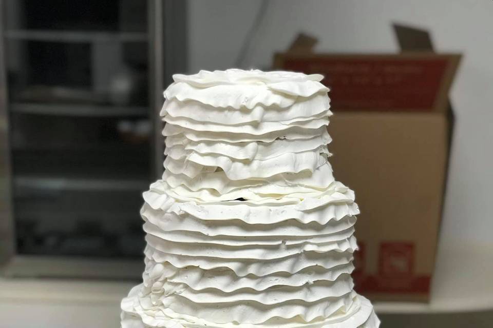 White cake