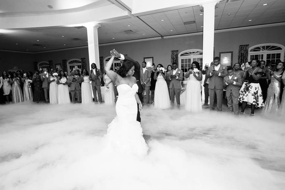 First dance on the clouds