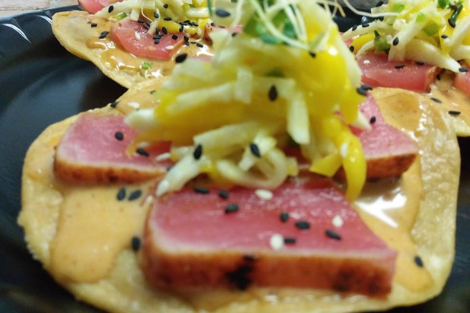 Seared tuna