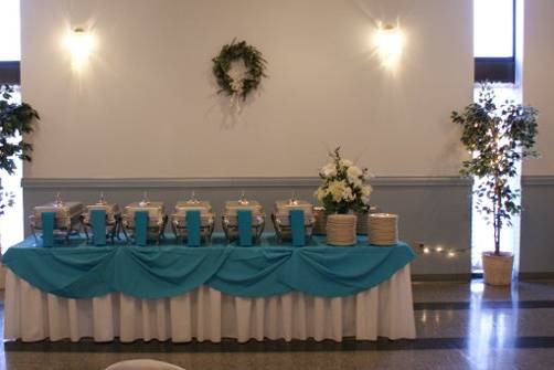 Sample table decor