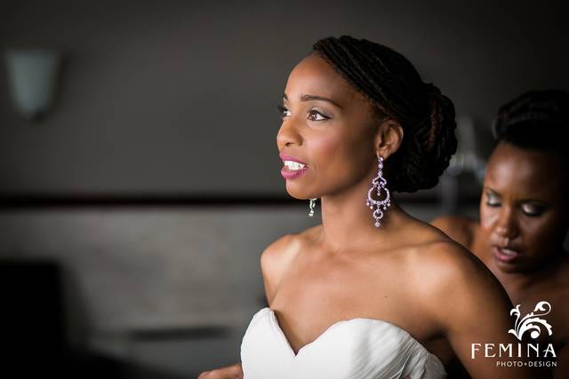 Latanya & maid of honor