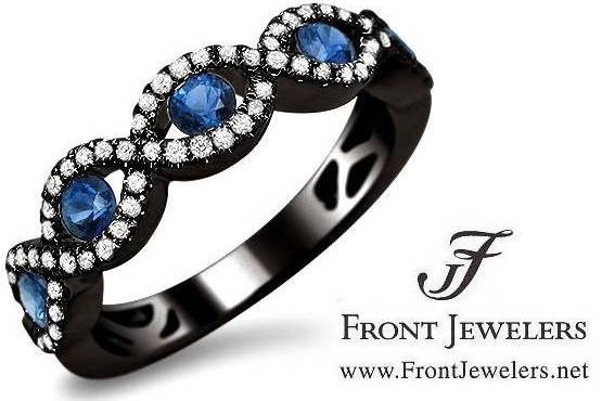 Front jewelers black on sale diamond