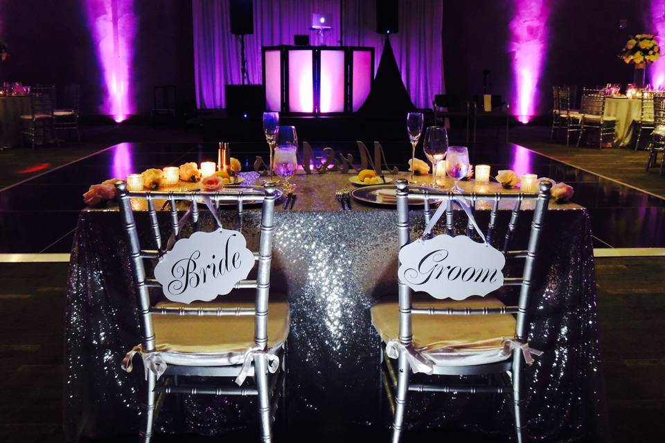 Sweetheart table