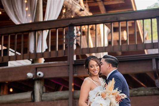 Wedding day hair and makeup