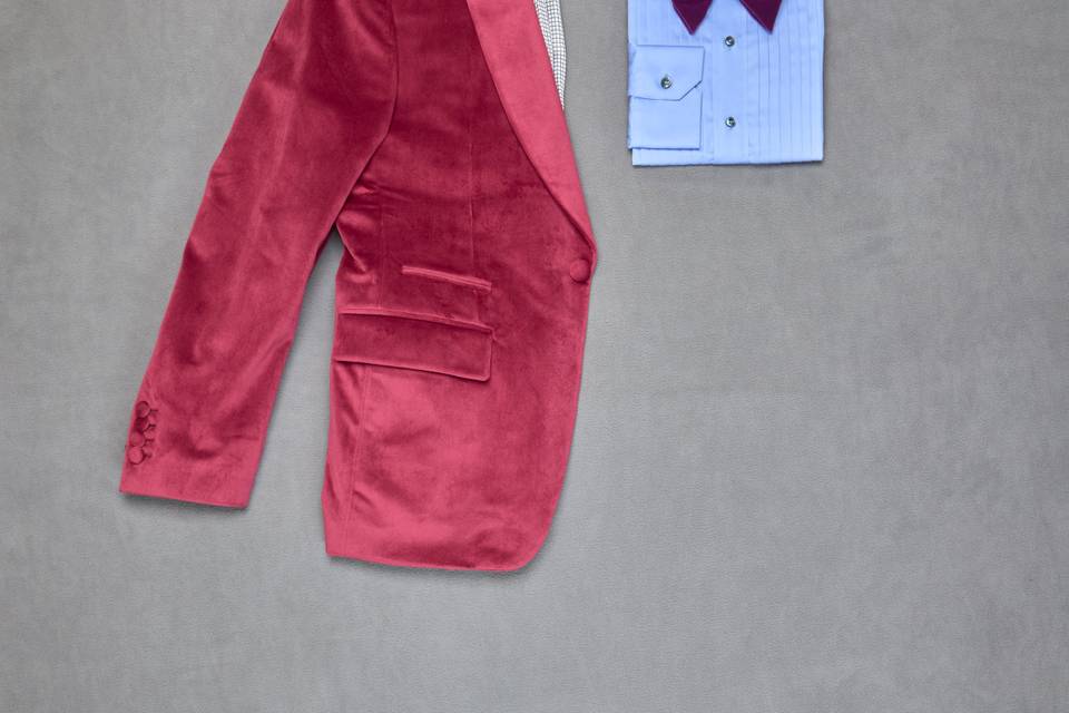 Red Velvet dinner jacket