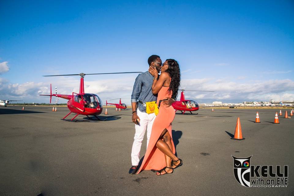 Surprise Helicopter Proposal