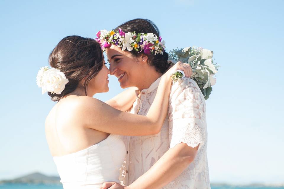 Lovely Kailua Beach Wedding